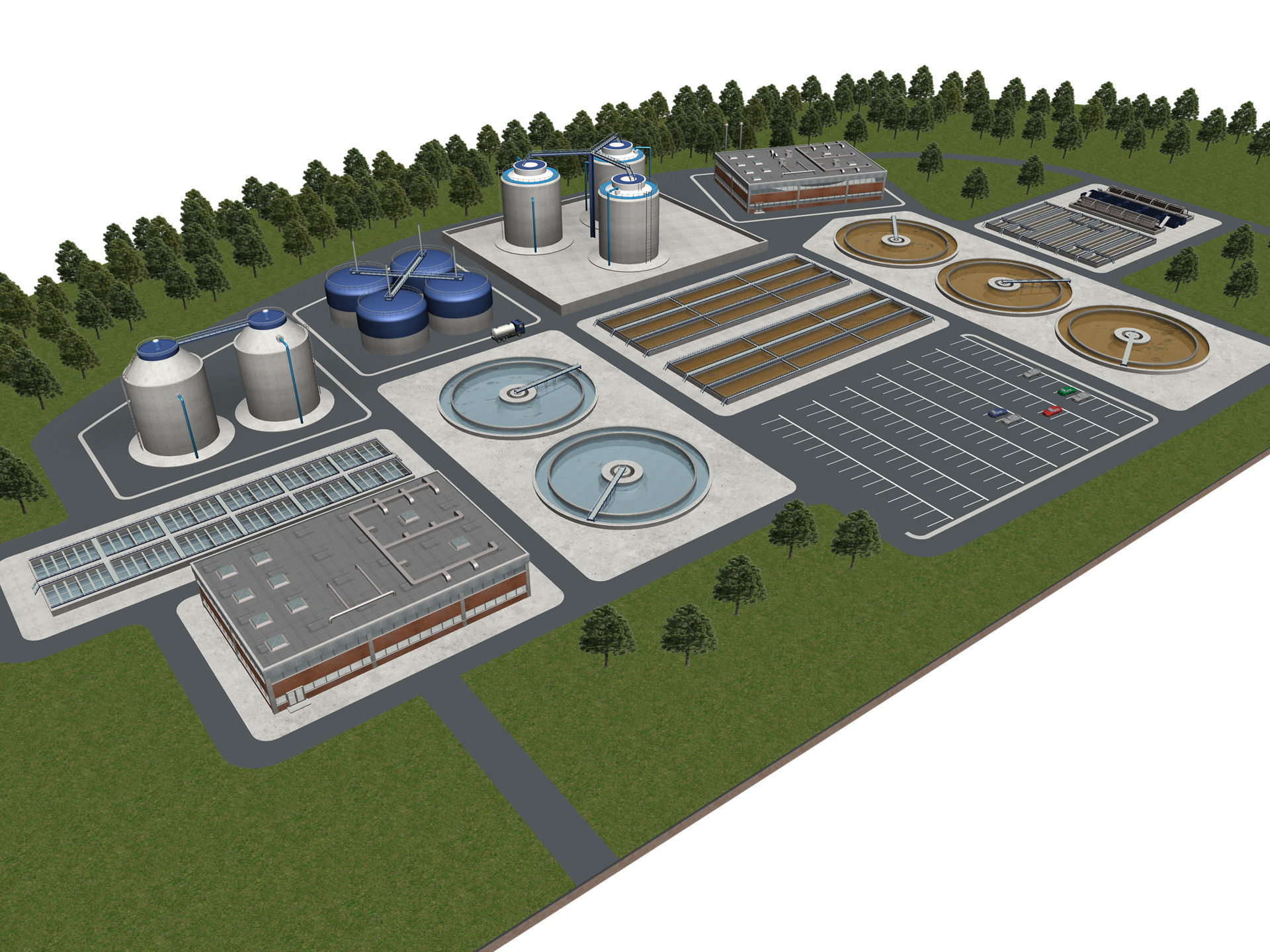 Solutions for Wastewater Treatment Plants