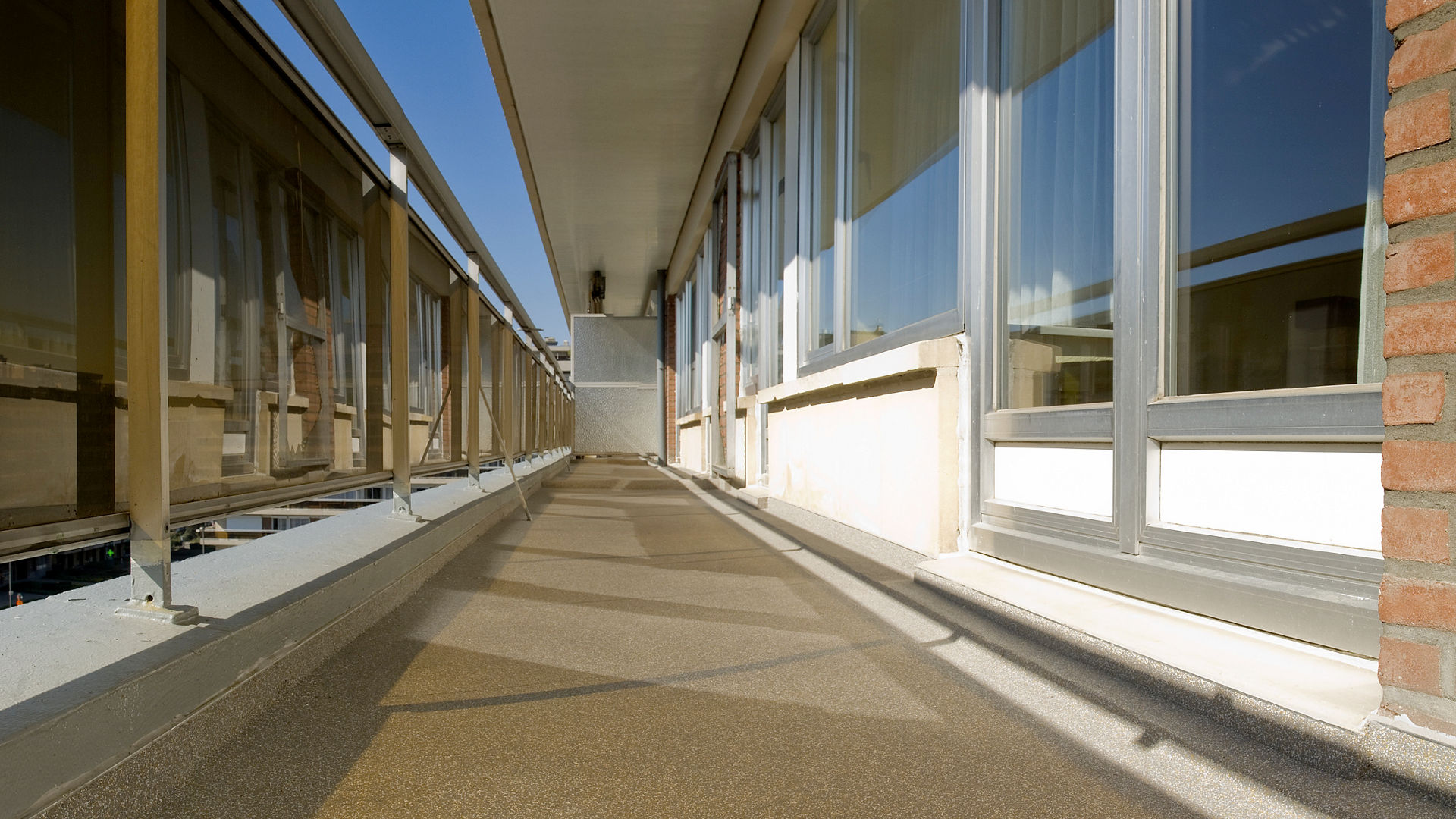 Sika balcony system applied in Hasselt, Belgium