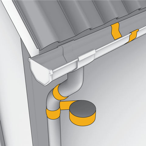 SIKA MULTISEAL Gris Largeur 100mm - Rouleau 10ml