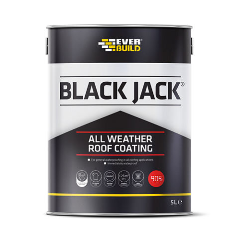 EVERBUILD® BLACK JACK® 905 ALL WEATHER ROOF COATING