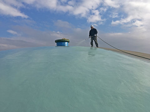 1成分形ウレタン防水工法