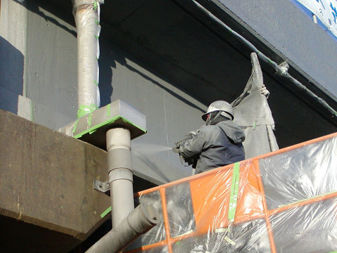 コンクリート保護・はく落防止対策工法