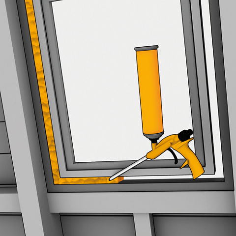 Sika Boom-G Mousse polyuréthane expansive polyuréthane isolante 750ml  pistolable Sika