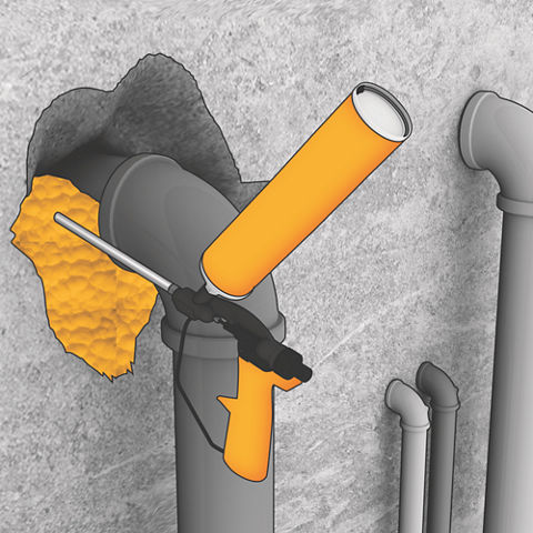 11x aérosols Sika Boom-G + Pistolet Mousse polyuréthane expansive