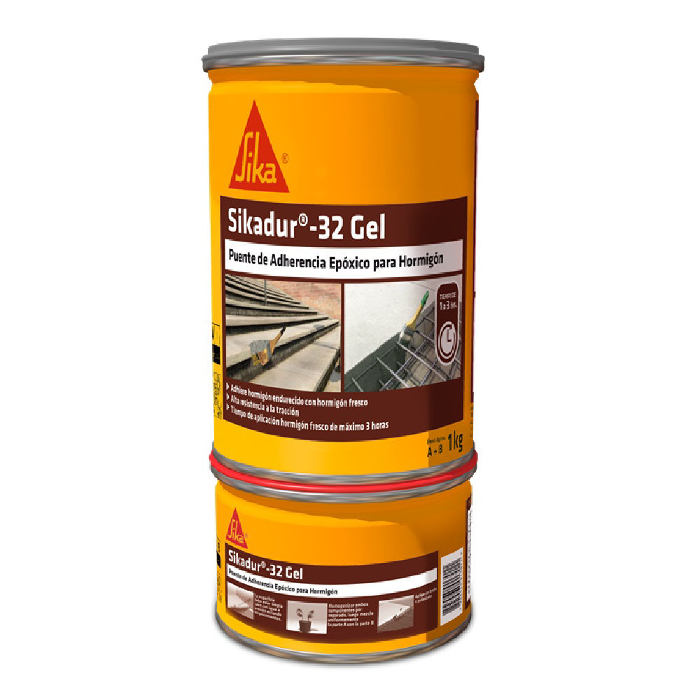 Colar concreto fresco com concreto endurecido – SIKADUR®-32 GEL – Sikaguía  Brasil