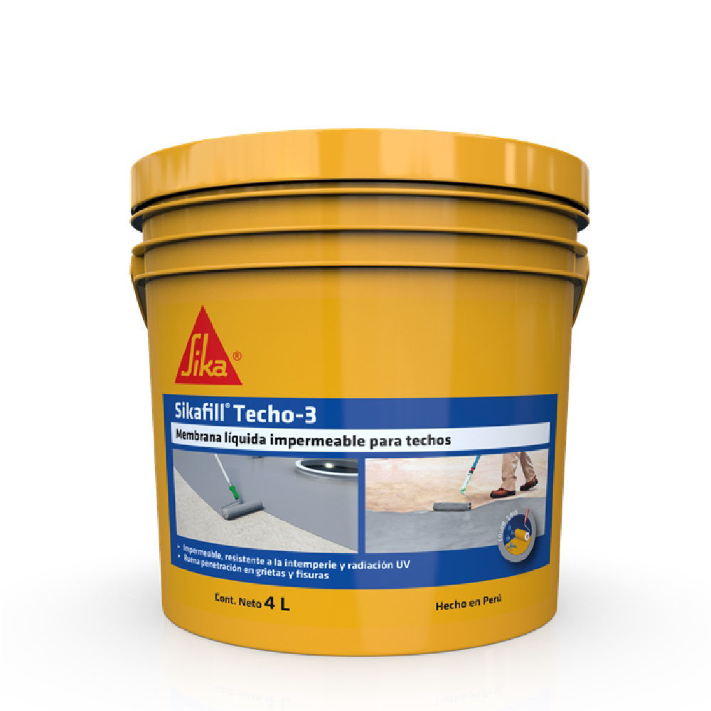 Pintura Antihumedad, Impermeabilizante y Selladora para aplicar en  interiores: evita las filtraciones de agua Envase litros 4 ltrs