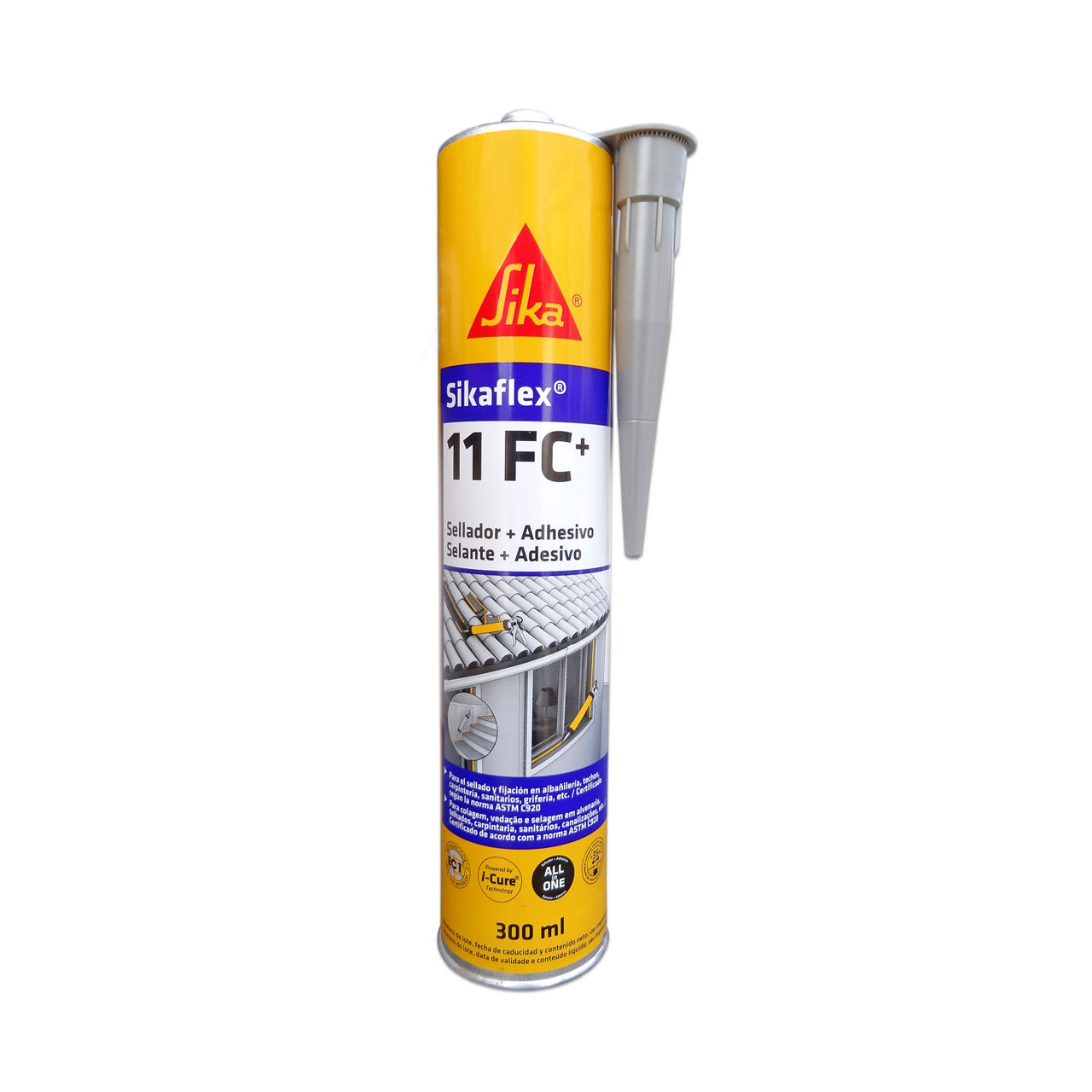  Sika Flex Sellador de poliuretano blanco de 10 onzas (caja de  24) 11-FC : Industrial y Científico