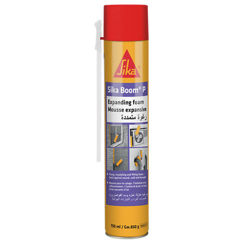 Mousse expansive isolante polyuréthane 2-en-1 Sika Boom® - cartouche de 500  ml - SIKA