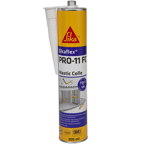 Kit mastic 35 recharches Sika Ecoflex Pro 11 FC blanc