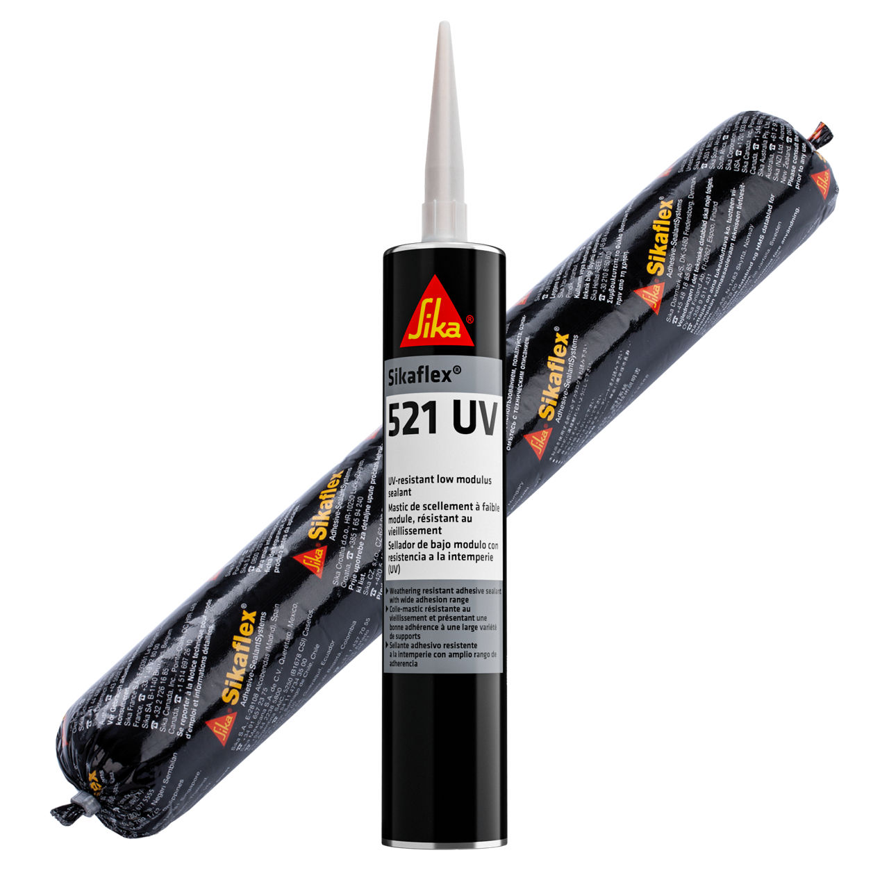 Sika Flex-522 weather-resistant, UV-stable, strong adhesive sealant, 300  ml, black : : DIY & Tools