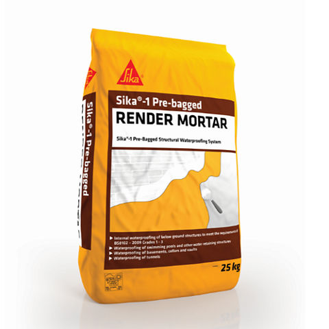 Sika®-1 Pre-bag Render Mortar