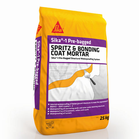 Sika®-1 Pre-bag Spritz Mortar