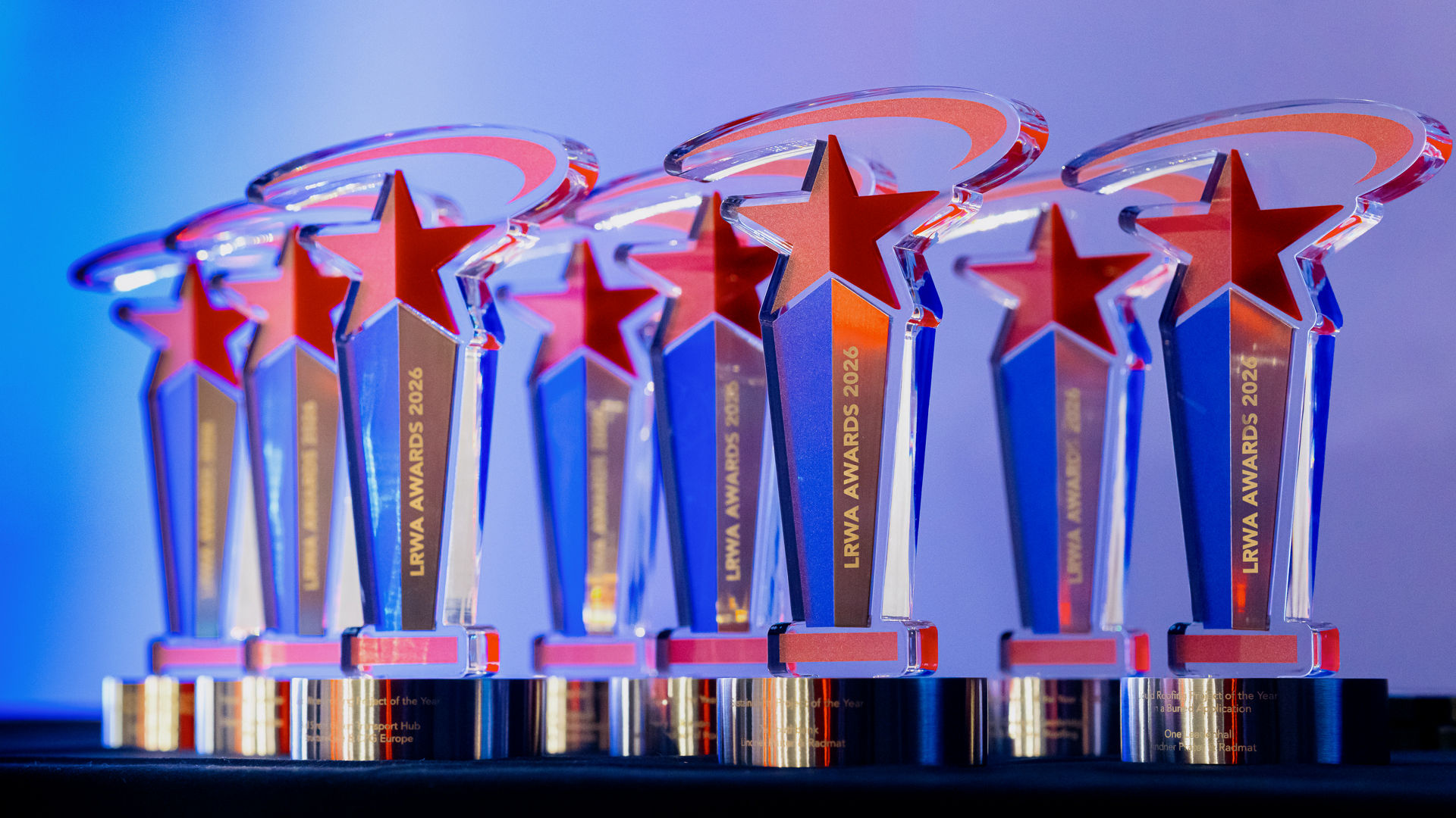 Row of LRWA Awards 2026