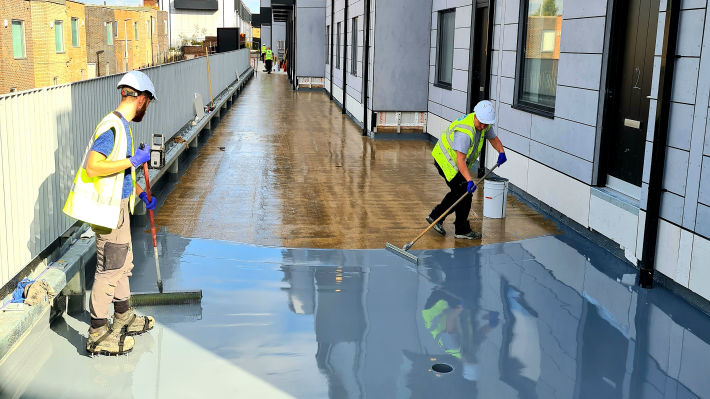 Stubb Mews waterproofing project