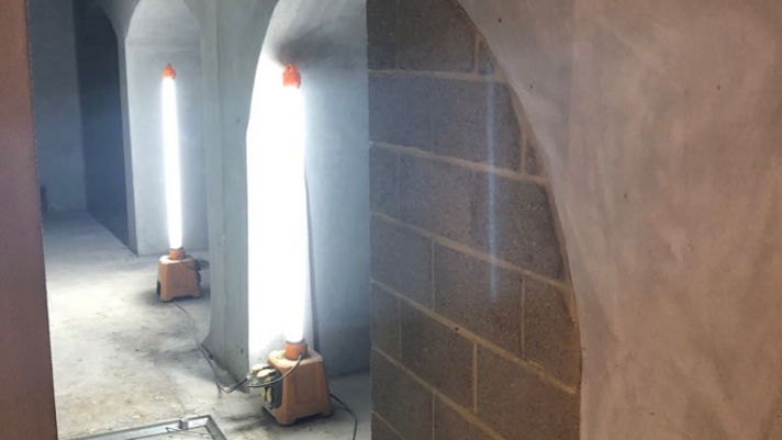 Portland street waterproofing render