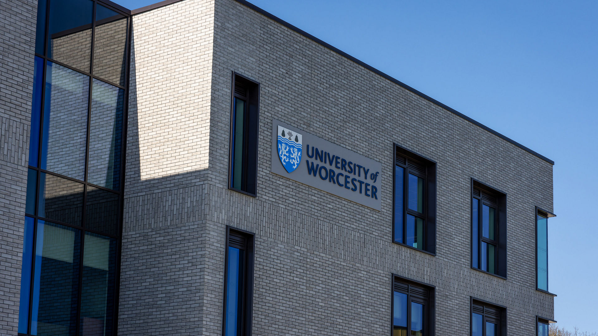 University of Worcester modern building exterior