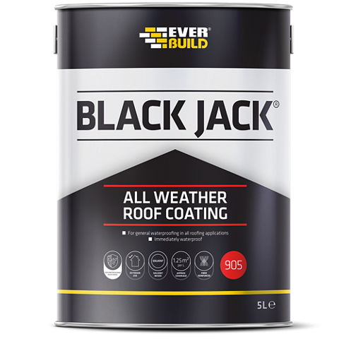 EVERBUILD® BLACK JACK® 905 ALL WEATHER ROOF COATING