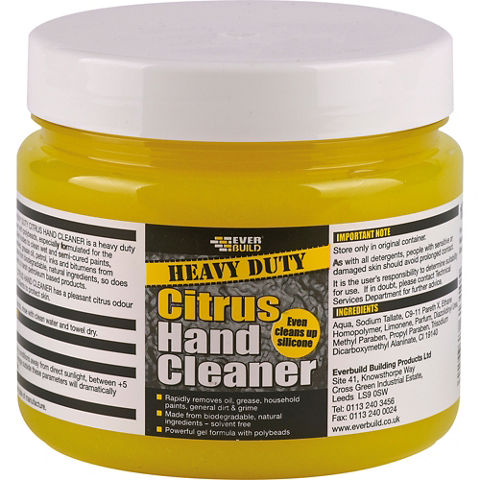 EVERBUILD® Heavy Duty Citrus Hand Cleaner
