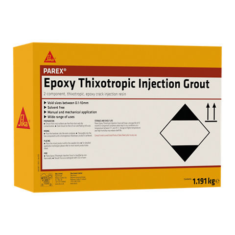 Parex Epoxy Thixotropic Injection Grout