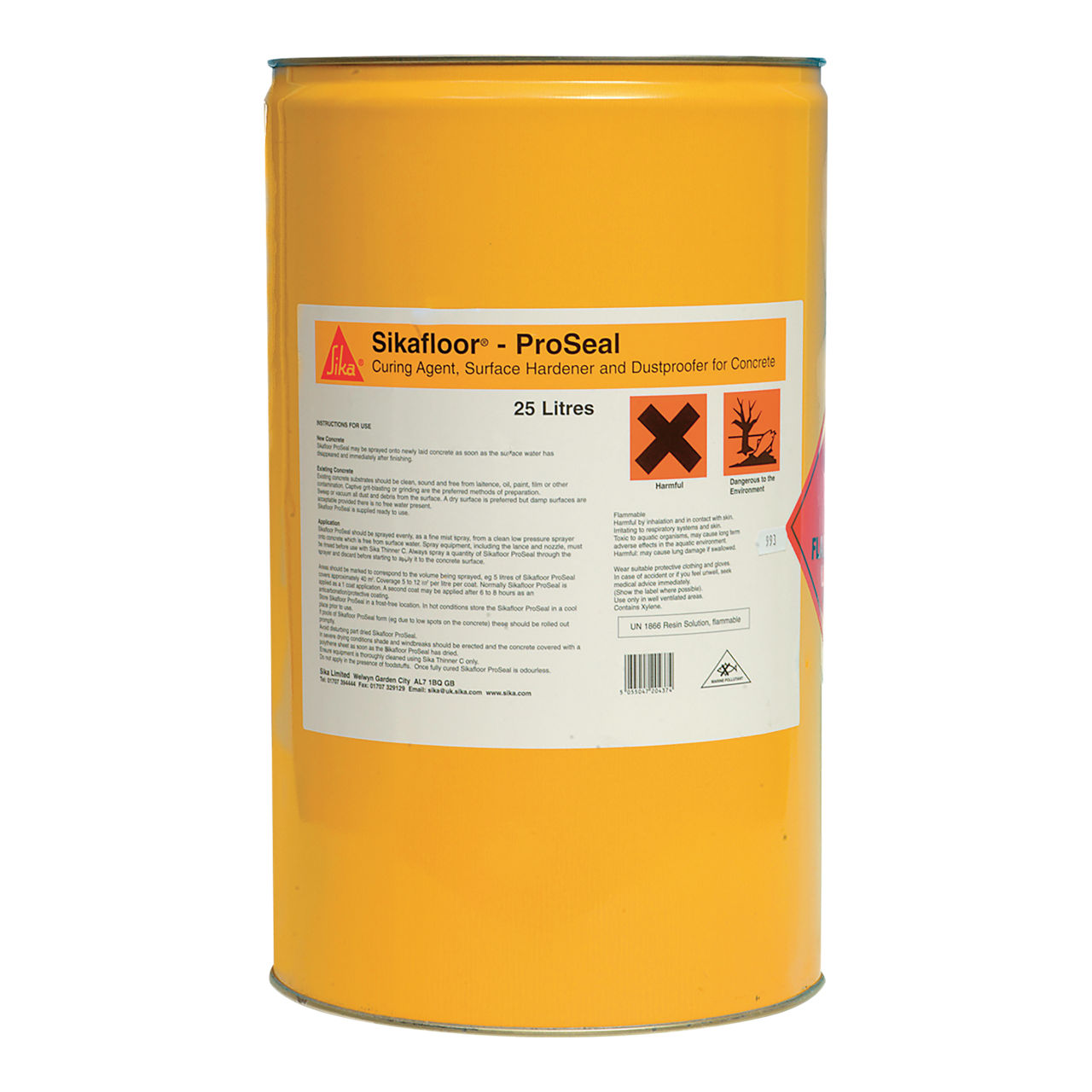 Sikafloor® ProSeal - Curing & Sealing Compound For Concrete Floors