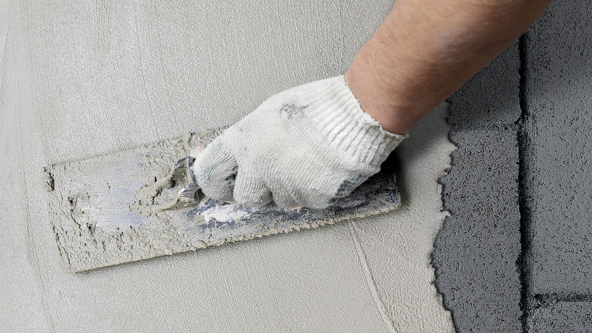 Mineral Render on Wall