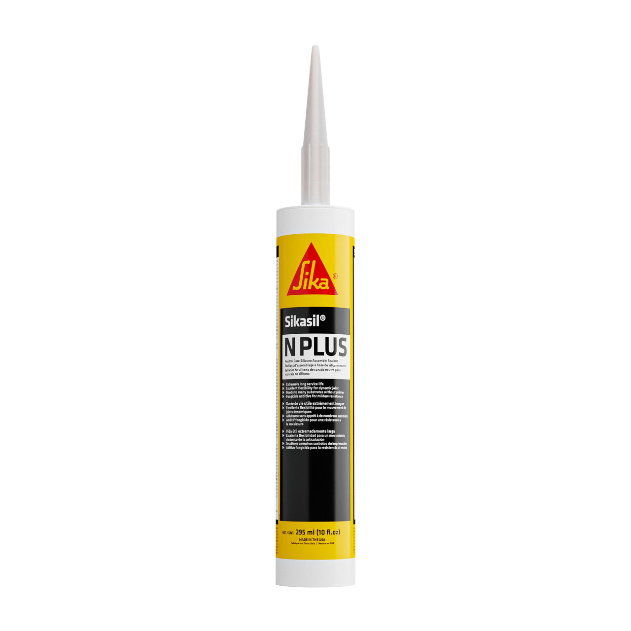 Mastic silicone SIKA Sikasil construction - Beige - 300ml - Espace Bricolage