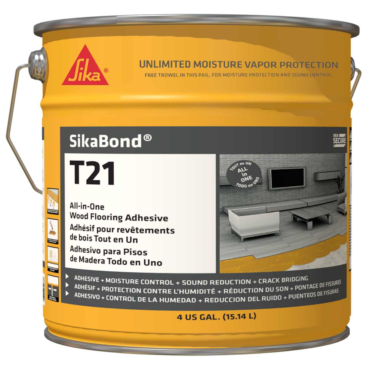 SikaBond®-T21 | Wood Flooring Adhesives