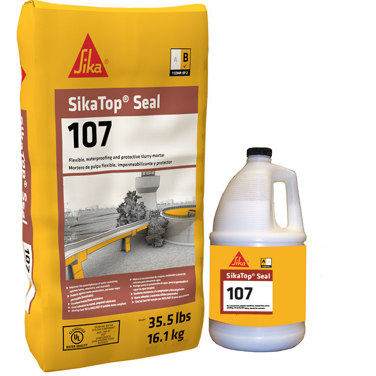 SIKA SikaTop Seal-107 mortier imperméabilisant gris 25 kg - AMG Design