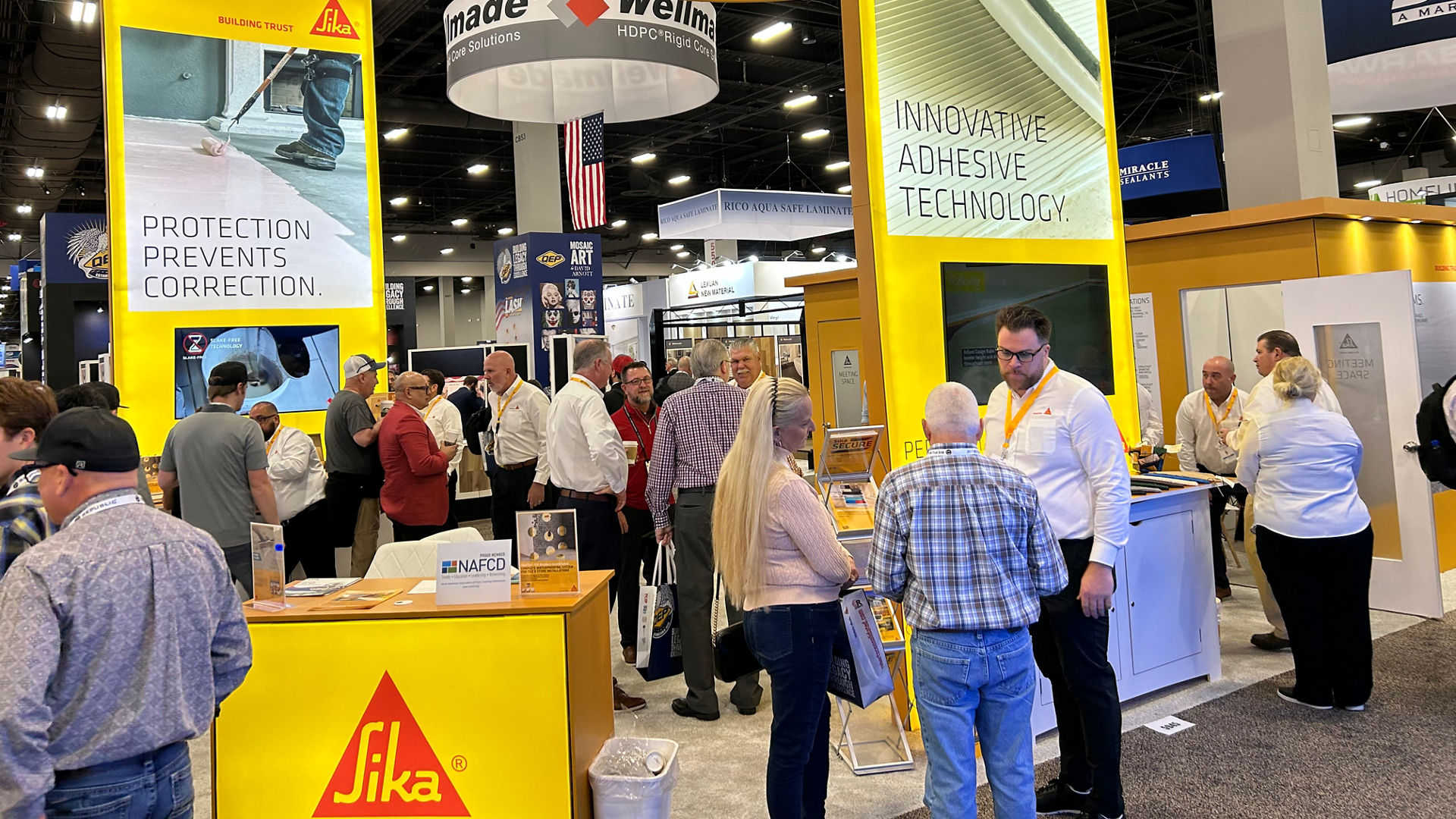 Sika booth at TISE 2025