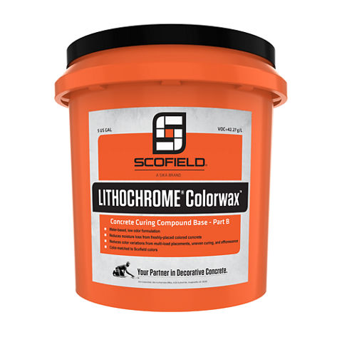 LITHOCHROME® Colorwax™ Concrete Curing Compound