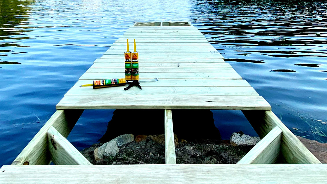 DIY Floating Dock Construction Steps