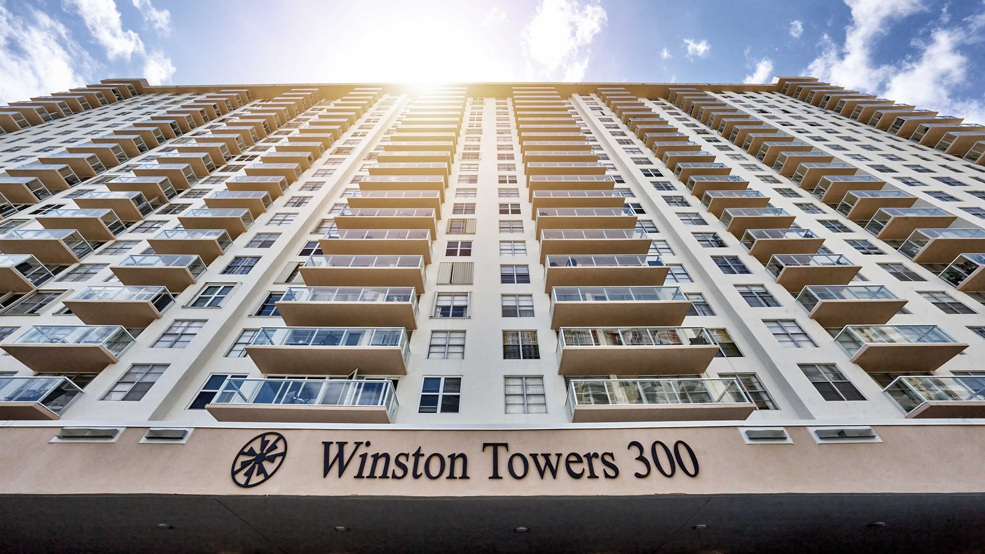 Winston Towers 300 exterior.