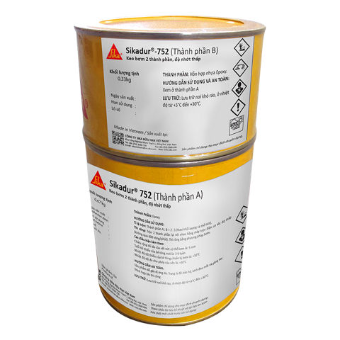 Sikadur®-752 | Chất chống thấm thi công bơm gốc Epoxy dạng keo