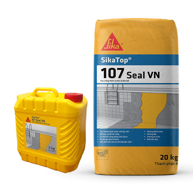 Ứng dụng của Sikatop Seal 107 trong chống thấm