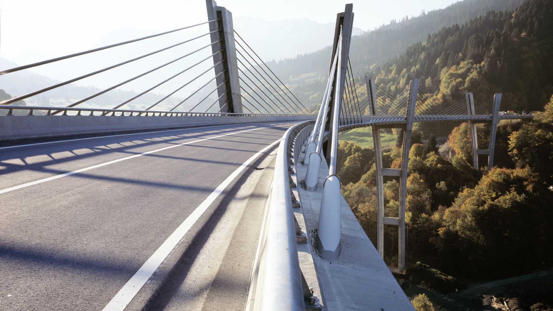 Bridge in Klosters Switzerland