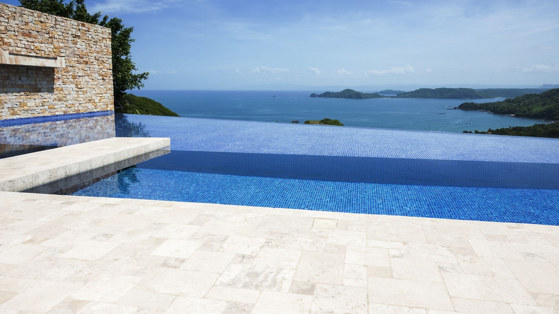 Swimming pool tiles